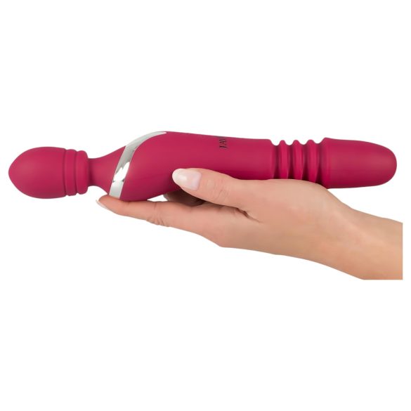 Javida Thrusting - Vibromasseur 3 en 1 (rouge)