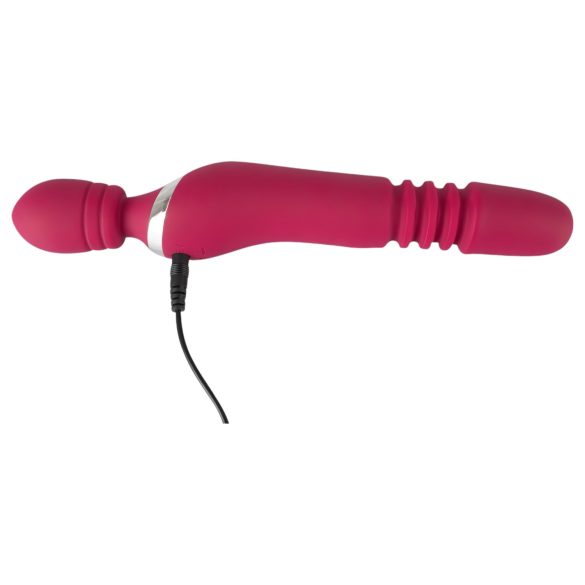 Javida Thrusting - Vibromasseur 3 en 1 (rouge)