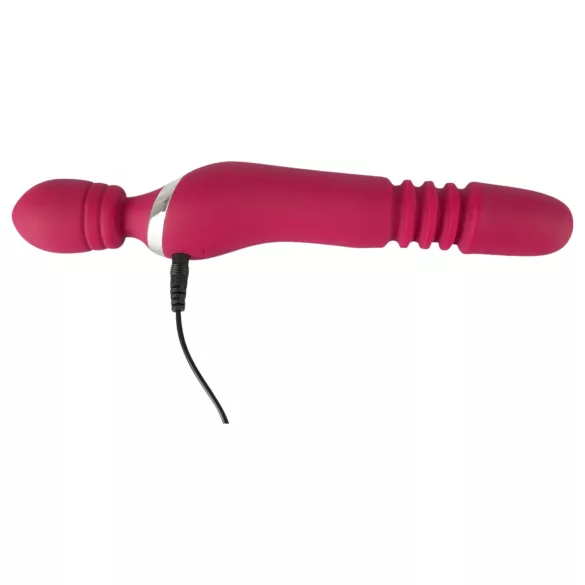Javida Thrusting - vibromasseur masseur 3‑en‑1 (rouge)