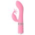 Pillow Talk Kinky - Vibromasseur rechargeable à double moteur pour le point G (rose)