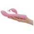 Pillow Talk Kinky - Vibromasseur rechargeable à double moteur pour le point G (rose)