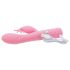 Pillow Talk Kinky - Vibromasseur rechargeable à double moteur pour le point G (rose)