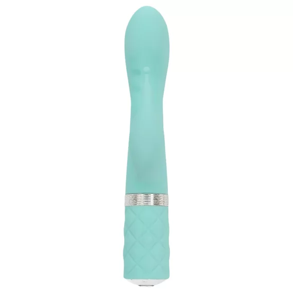 Pillow Talk Kinky - Vibro à 2 moteurs pour point G (turquoise)