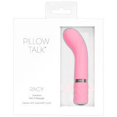   Pillow Talk Racy - vibromasseur fin, point G, rechargeable (rose)