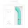 Pillow Talk Racy - vibromasseur point G rechargeable étroit - turquoise