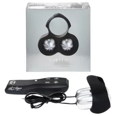   HOT Octopuss JETT - stimulateur gland 2 moteurs - silicone noir