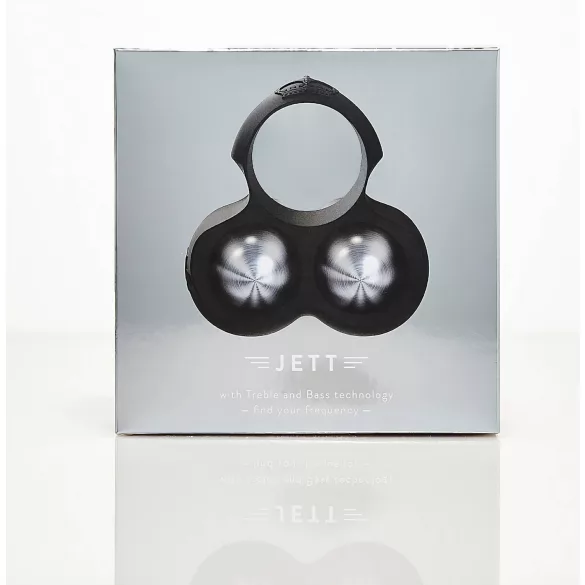 HOT Octopuss JETT - stimulateur gland 2 moteurs - silicone noir