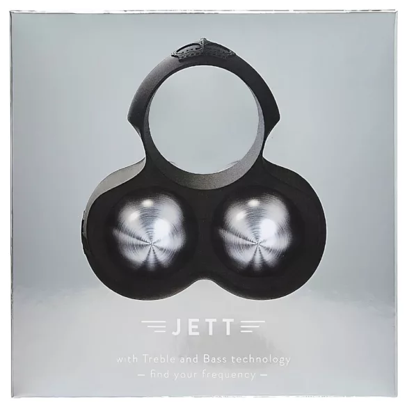HOT Octopuss JETT - stimulateur gland 2 moteurs - silicone noir