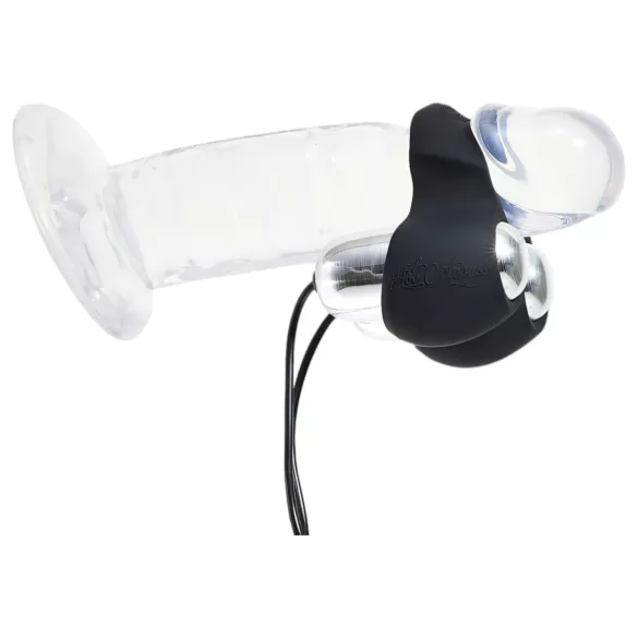 HOT Octopuss JETT - stimulateur gland 2 moteurs - silicone noir