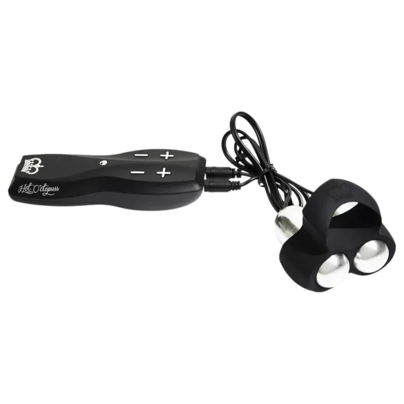 HOT Octopuss JETT - stimulateur gland 2 moteurs - silicone noir