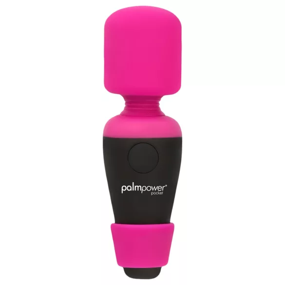PalmPower - mini wand vibrant de poche - rose et noir