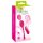 Boule de plaisir SMILE - œuf vibrant radio commande 82g (rose)