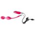 Boule de plaisir SMILE - œuf vibrant radio commande 82g (rose)