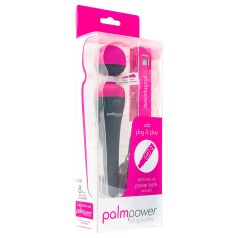 PalmPower Wand - vibromasseur avec powerbank (rose-gris)
