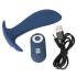 You2Toys - Plug - vibromasseur anal sans fil rechargeable (bleu)