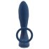 Plug Prostatique You2Toys - Vibreur Anal avec Anneau Pénien (Bleu)