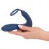 You2Toys - Plug anal vibrant prostate avec anneau pénis - silicone bleu