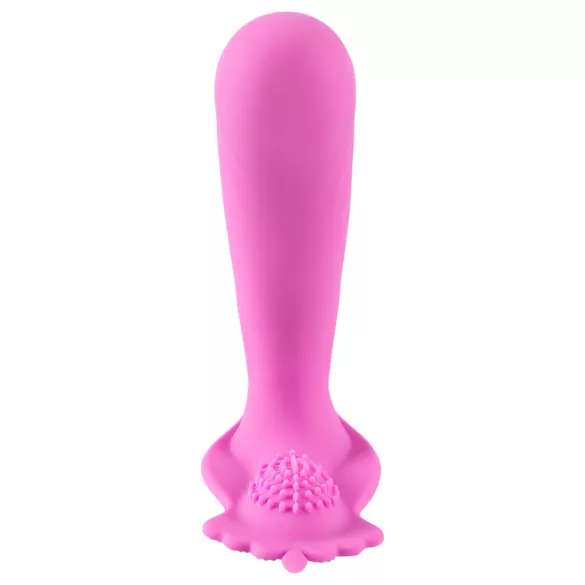 SMILE G-Spot Panty - vibromasseur portable rechargeable avec télécommande radio (rose)