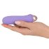 Cuties Mini Purple - vibromasseur silicone rechargeable (violet)