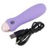 Cuties Mini Purple - vibromasseur silicone rechargeable (violet)