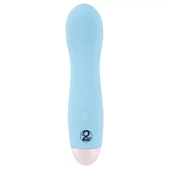 You2Toys - Cuties Mini Blue - vibromasseur rechargeble pour point G (turquoise)