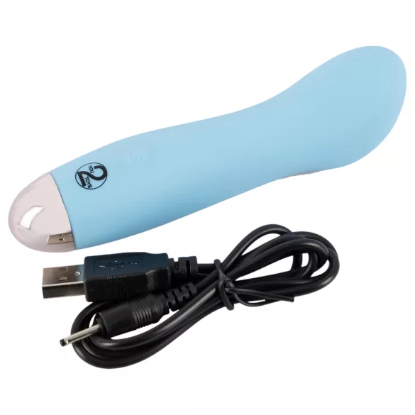 You2Toys - Cuties Mini Blue - vibromasseur rechargeble pour point G (turquoise)