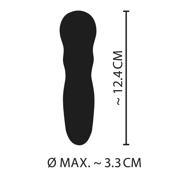 You2Toys - Cuties Mini Rose - vibromasseur ondulé rechargeable (rose)