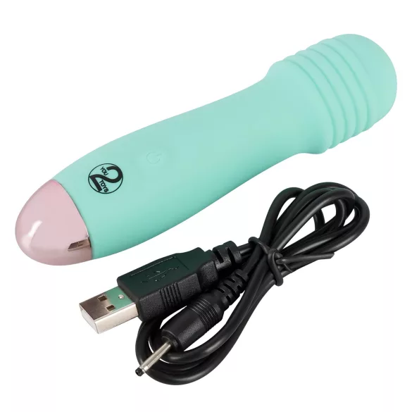 You2Toys - Cuties Mini Wand - mini vibromasseur de massage rechargeable (vert)