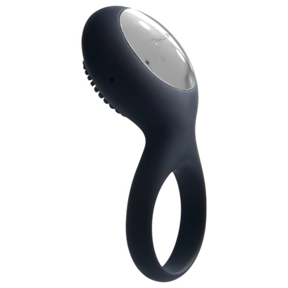 Svakom Tyler - rechargeable, étanche, anneau vibrant noir