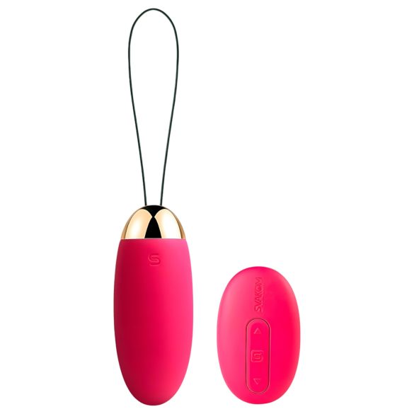 Svakom Elva - œuf vibrant rechargeable télécommandé (rouge)