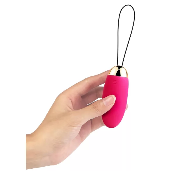 Svakom Elva - œuf vibrant portable, rechargeable et télécommandé (rouge)
