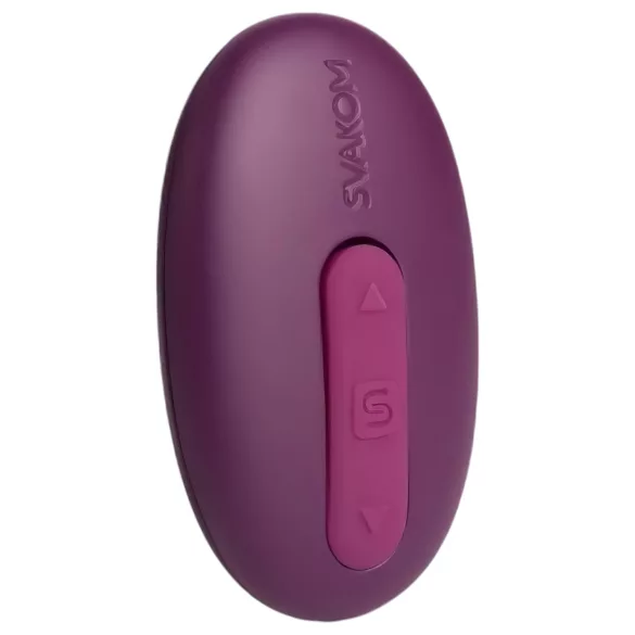 Svakom Elva - œuf vibrant télécommandé rechargeable - violet