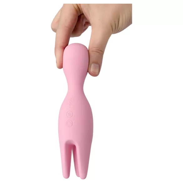 Svakom Nymph - stimulateur clitoridien rechargeable - silicone rose