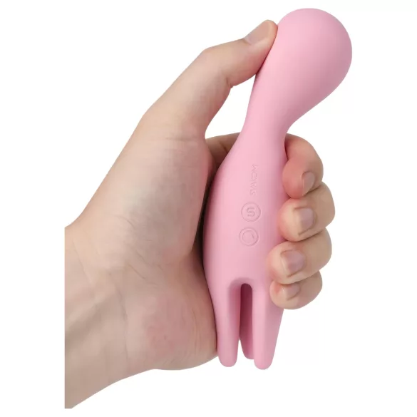 Svakom Nymph - stimulateur clitoridien rechargeable - silicone rose