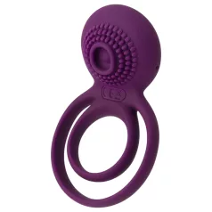   Svakom Tammy - anneau pour pénis et testicules vibrant rechargeable - violet