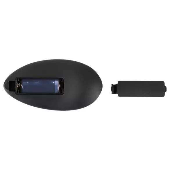 Black Velvets - vibromasseur anal perlé rotatif - silicone noir