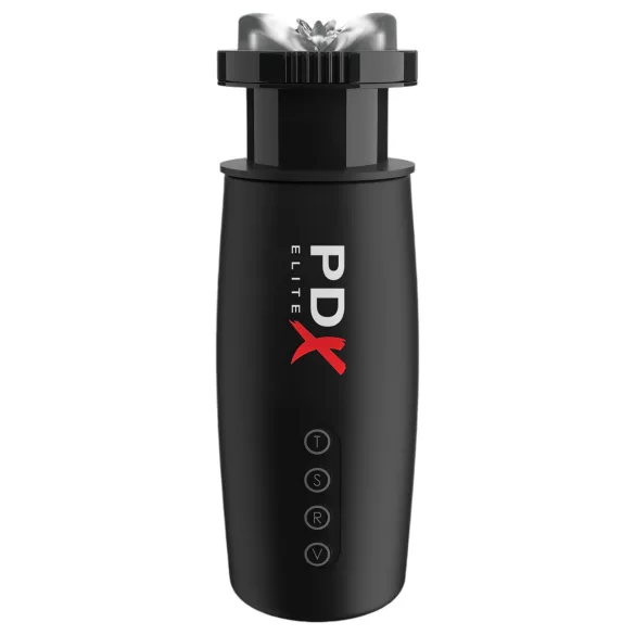 PDX Elite - masturbateur automatique mouvement va-et-vient aspiration - noir