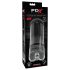 PDX Elite Extender Pro - vaginette vibrante aspirante rechargeable (noire)