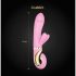 G-Vibe GRabbit - vibromasseur G-Spot rechargeable 3 moteurs (rose)