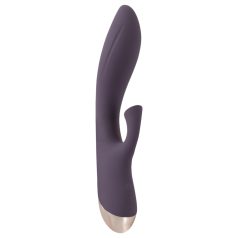   Javida - Vibrateur étanche avec stimulateur de clitoris (violet)