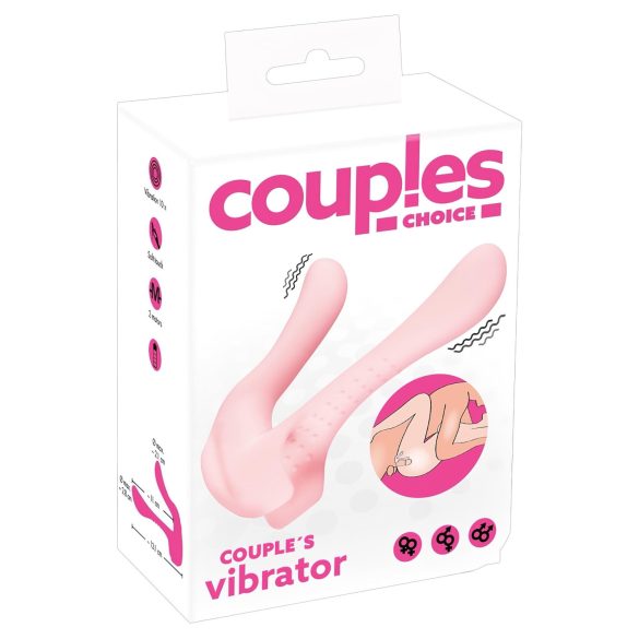Couples Choice - Vibromasseur duo moteur (rose)