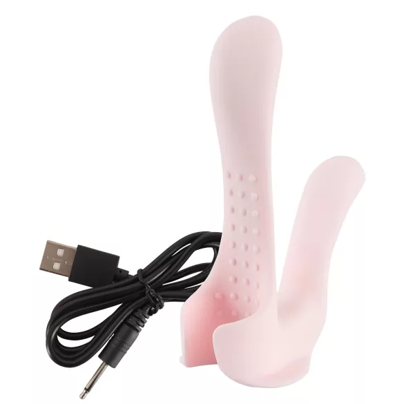 Couples Choice - vibromasseur couple double moteur - silicone rose