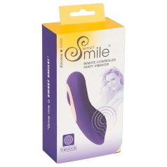   SMILE Panty - vibromasseur clitoridien radio rechargeable (violet)