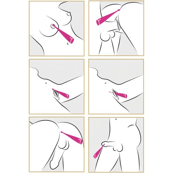 Couples Choice - vibromasseur clitoridien rechargeable - silicone rose