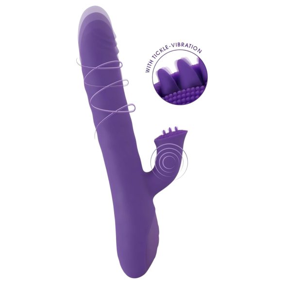 Sourire Perle - Vibromasseur à billes (violet)