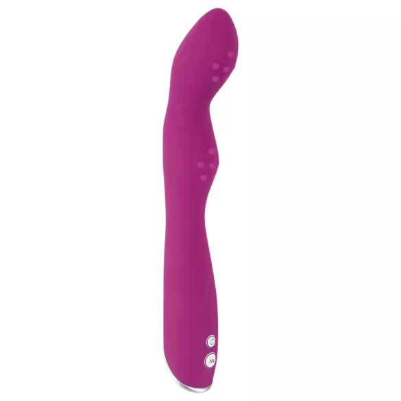 SMILE - vibromasseur flexible point A et point G - rose