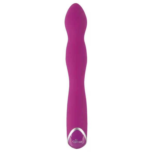 SMILE - vibromasseur flexible point A et point G - rose