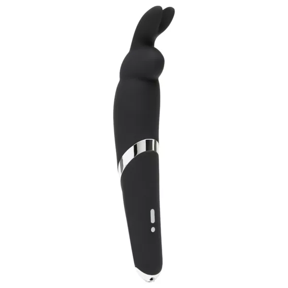 Happyrabbit - vibromasseur wand rechargeable - silicone noir