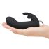 Cinquante nuances de Grey - Greedy Girl vibromasseur rabbit (noir)