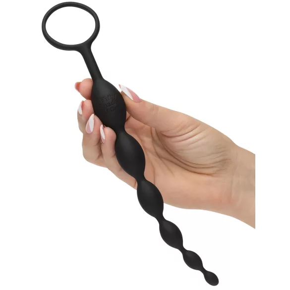 Fifty Shades of Grey - coffret anal 4 en 1 - silicone noir